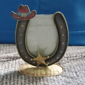 Cowboy Photo Frame